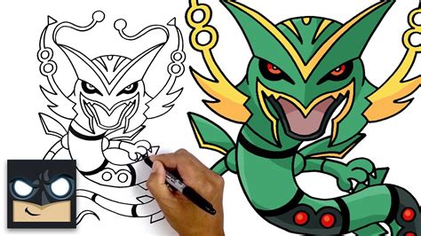 how to draw rayquaza|how to draw mega pikachu.
